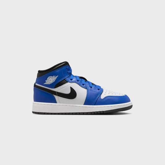 Jordan GS Air Jordan 1 Mid - Game Royal / Black / White | Kith