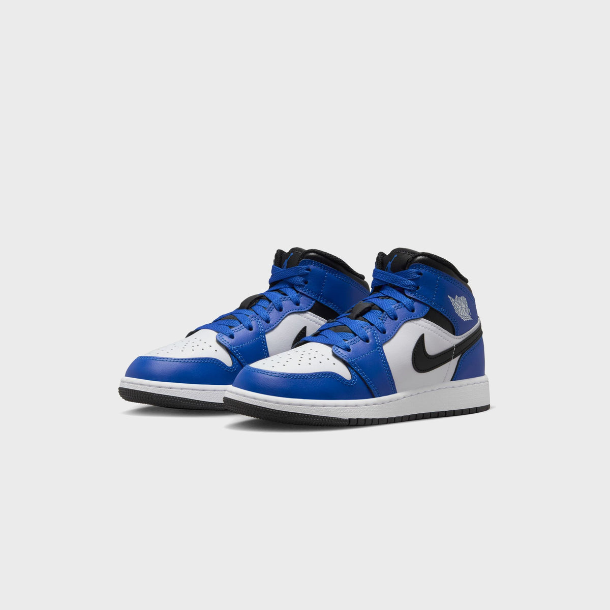 Jordan GS Air Jordan 1 Mid - Game Royal / Black / White | Kith