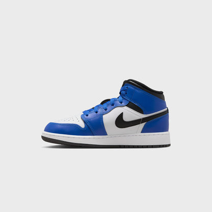 Jordan GS Air Jordan 1 Mid - Game Royal / Black / White | Kith