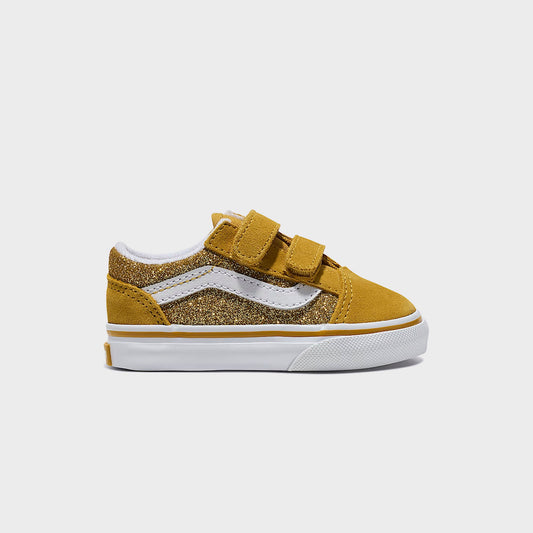 VANS PS Old Skool Glitter - Champagne Gold | Kith