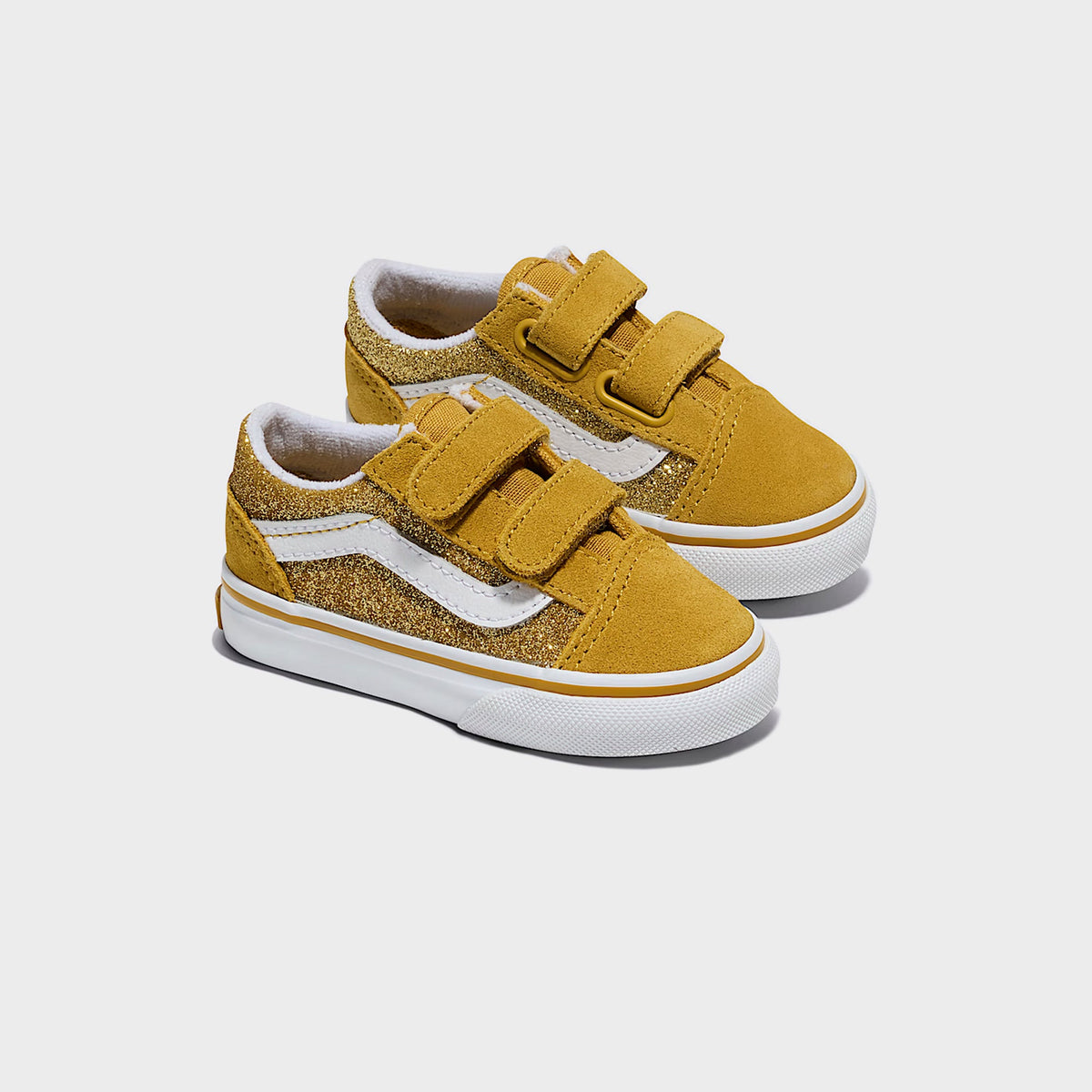 VANS PS Old Skool Glitter - Champagne Gold | Kith