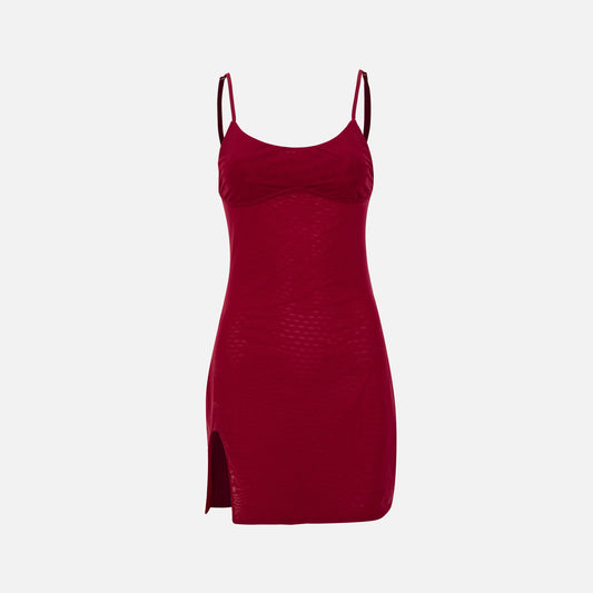 Gonza Gizele Slip Mini Dress - Borgona | Kith