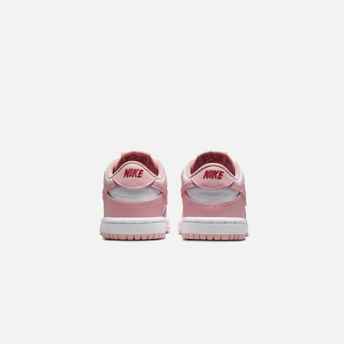 Nike TD Dunk Low - White / Pink Glaze / Pomegranate | Kith