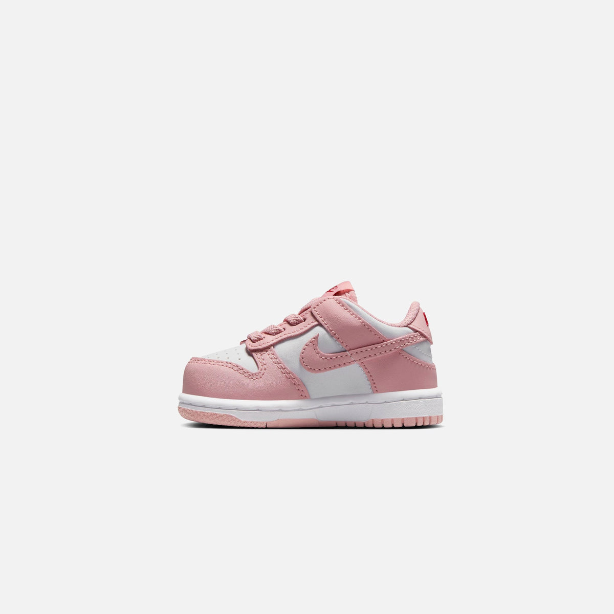Nike TD Dunk Low - White / Pink Glaze / Pomegranate | Kith