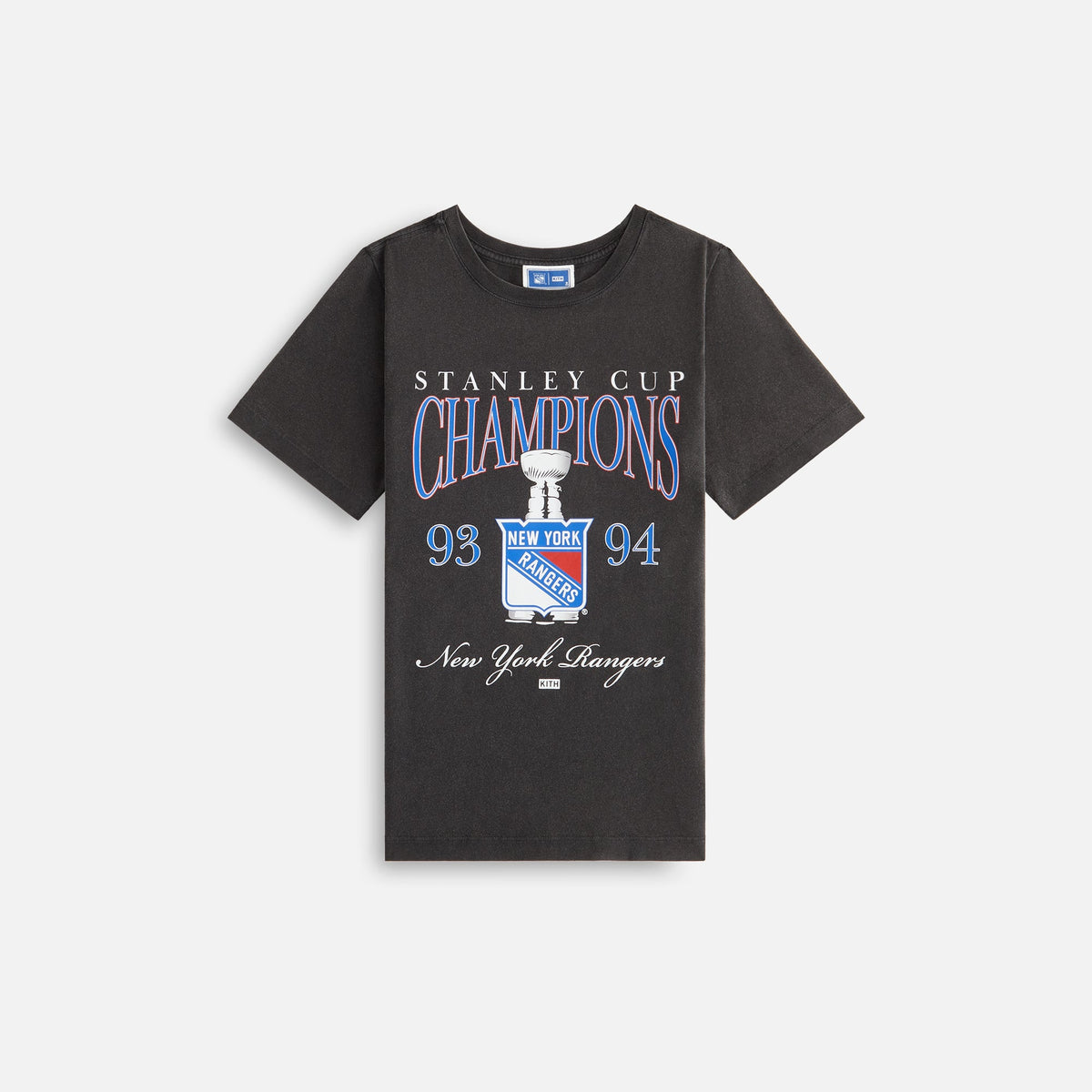 Kith Kids for the New York Rangers Champions Vintage Tee - Black | Kith
