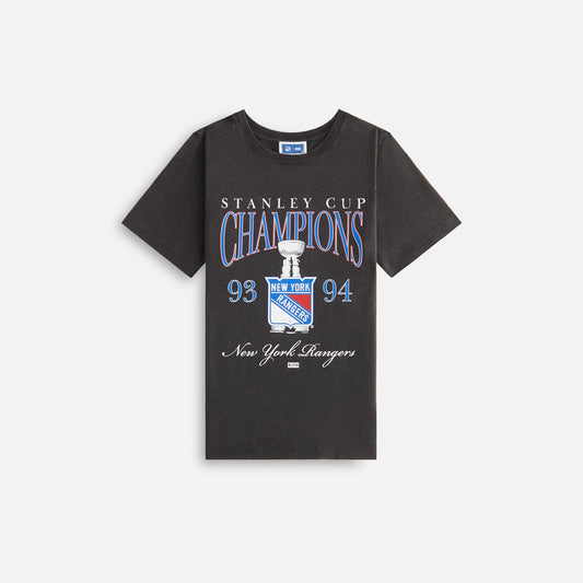 Kith Kids for the New York Rangers Champions Vintage Tee - Black | Kith