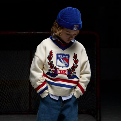 Kith Kids & '47 for the New York Rangers Brand Mia Beanie - Cyclone | Kith
