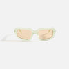 Honeydew / Light Brown