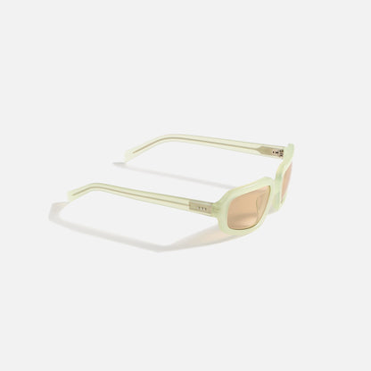 AKILA Jupiter Sunglasses - Honeydew / Light Brown | Kith