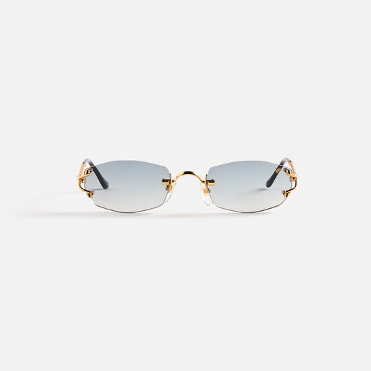 Vintage Frames Aspen Drill Mount 24KT Gold - Grey | Kith