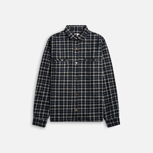 Noon Goons Baja Snappers Shirt - Black / Navy / White | Kith