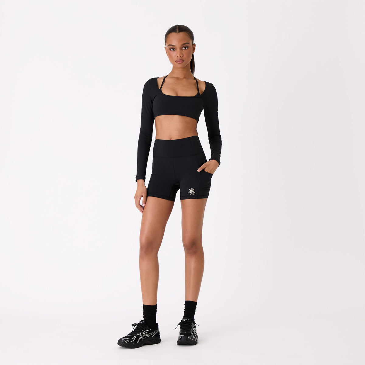 Kith Women Arlet Active Short - Black | Kith
