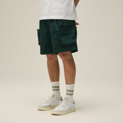 Kith Wrinkle Nylon Evan Cargo Short - Stadium | Kith