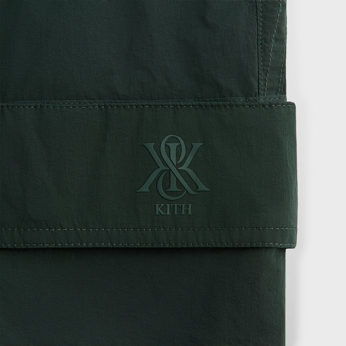 Kith Wrinkle Nylon Evan Cargo Short - Stadium | Kith