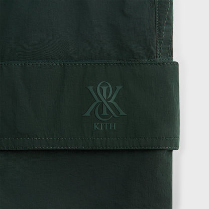 Kith Wrinkle Nylon Evan Cargo Short - Stadium | Kith