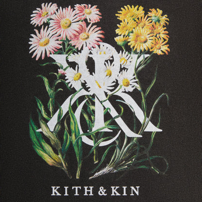 Kith Kids K&K Daisy Vintage Tee - Black | Kith