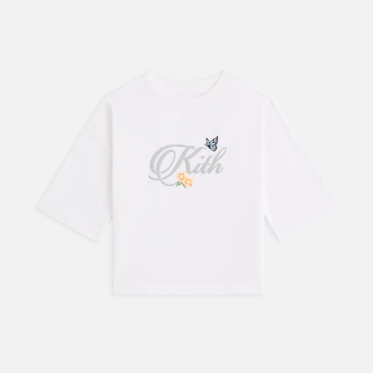 Kith Kids Script Leonard Tee - White | Kith