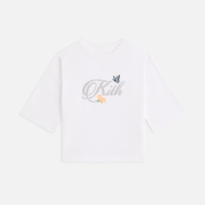 Kith Kids Script Leonard Tee - White | Kith