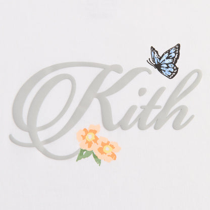 Kith Kids Script Leonard Tee - White | Kith
