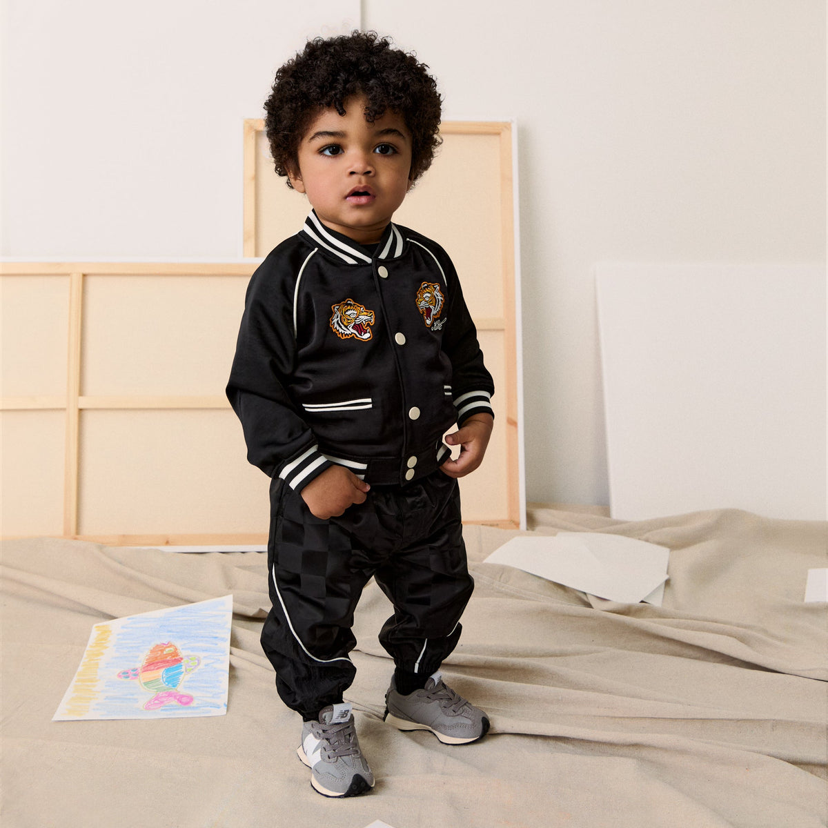 Kith Baby Mercer 8 Pant - Black | Kith