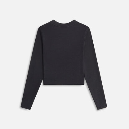 Kith Kids Long Sleeve Mulberry Tee - Black | Kith