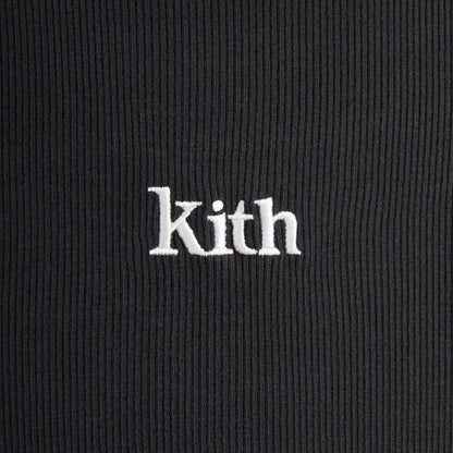 Kith Kids Long Sleeve Mulberry Tee - Black | Kith