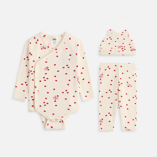 Kith Baby Printed Ribbed Kimono Set - Silk | Kith