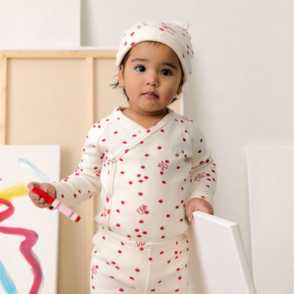 Kith Baby Printed Ribbed Kimono Set - Silk | Kith