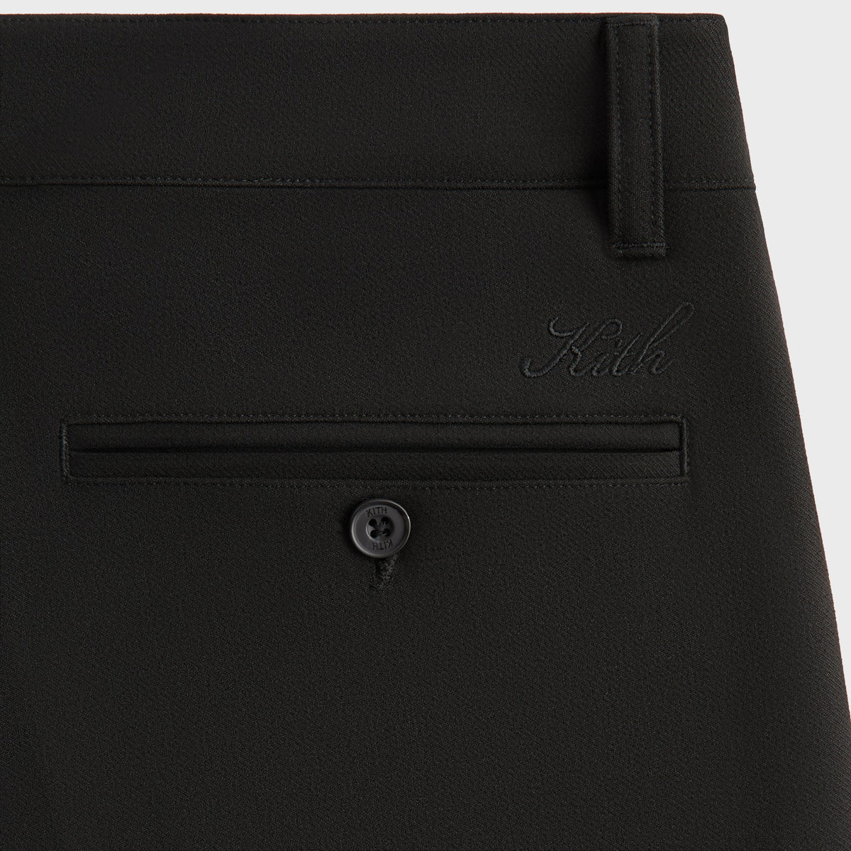 Kith Double Weave Lance Trouser - Black | Kith
