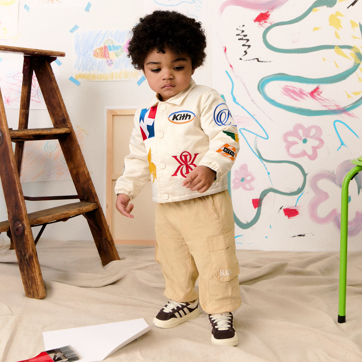 Kith Baby Coaches Jacket - Sandrift | Kith