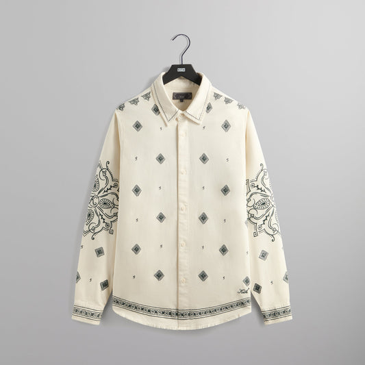 Kith Raw Hem Denim Apollo Shirt - Stadium | Kith
