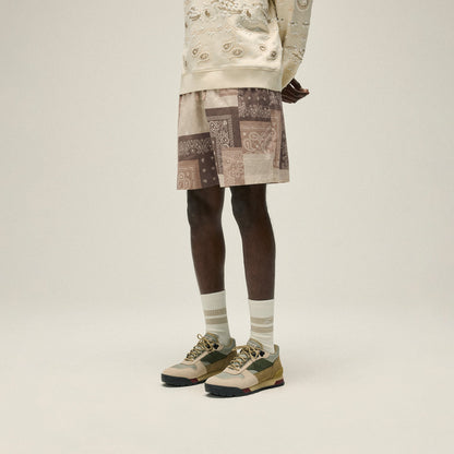 &Kin Paisley Floral Williams III Hoodie - Sandrift | Kith