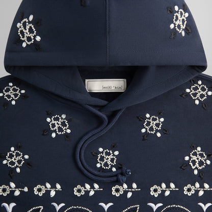 &Kin Paisley Floral Williams III Hoodie - Nocturnal | Kith