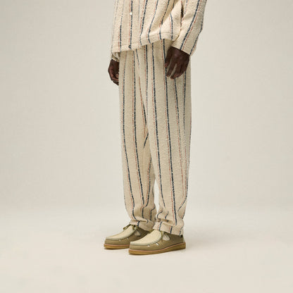 Kith Striped Boucle Barrow Pant - Whisper | Kith
