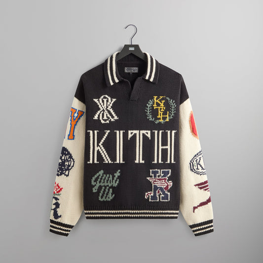 Kith Nelson Rugby Sweater - Black | Kith