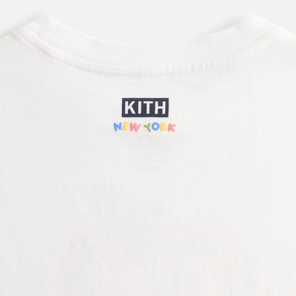 Kith Kids Just Us Apple Graphic Tee - White | Kith