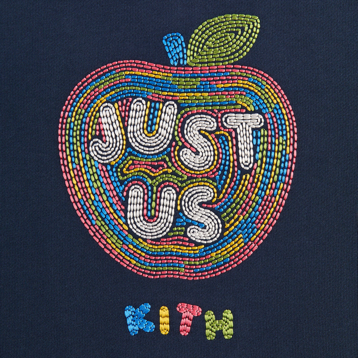 Kith Kids Just Us Apple Nelson Crewneck - Nocturnal | Kith