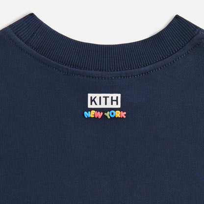 Kith Kids Just Us Apple Nelson Crewneck - Nocturnal | Kith