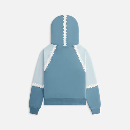 Kith Kids Color-Blocked Vale Nelson Quarter Zip Hoodie - Farrow | Kith