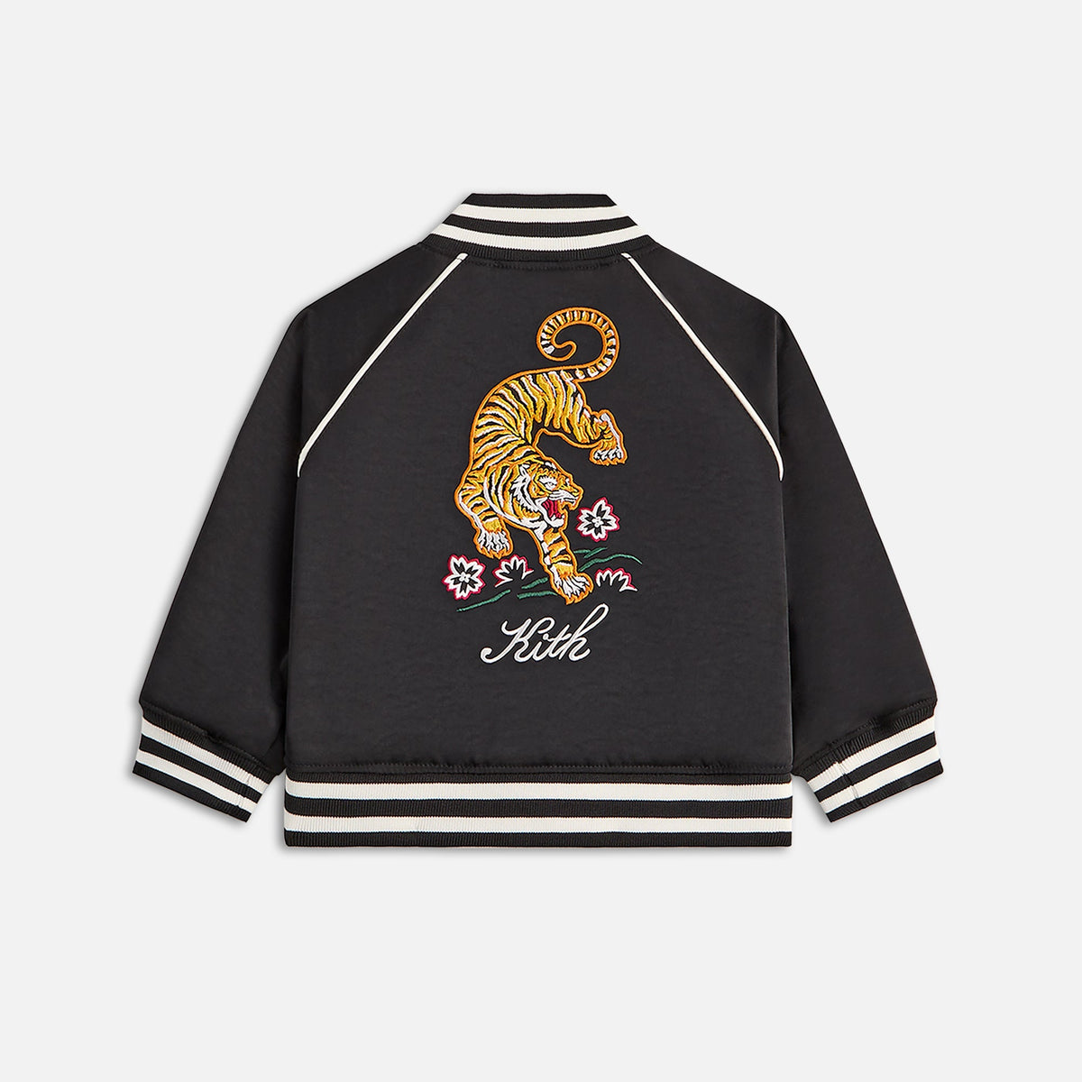 Kith Baby Satin Tiger Souvenir Jacket - Black | Kith