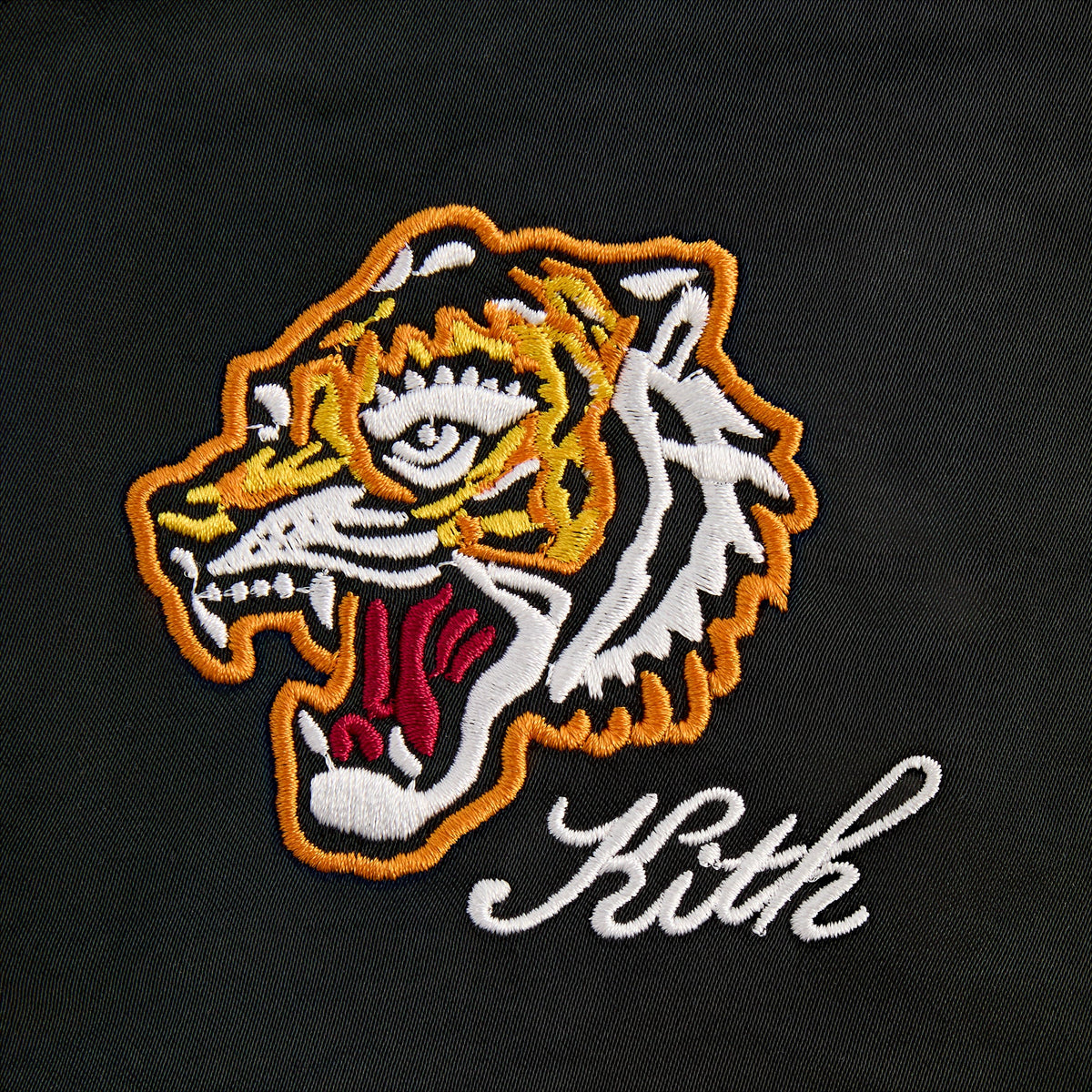 Kith Baby Satin Tiger Souvenir Jacket - Black | Kith