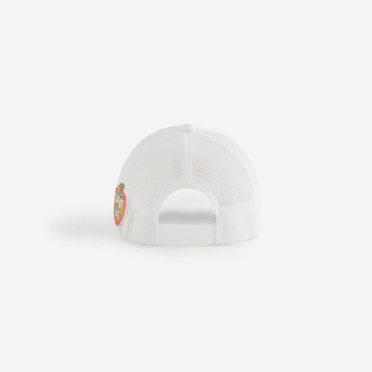 Kith Kids New York Classic Logo Trucker Cap - White | Kith