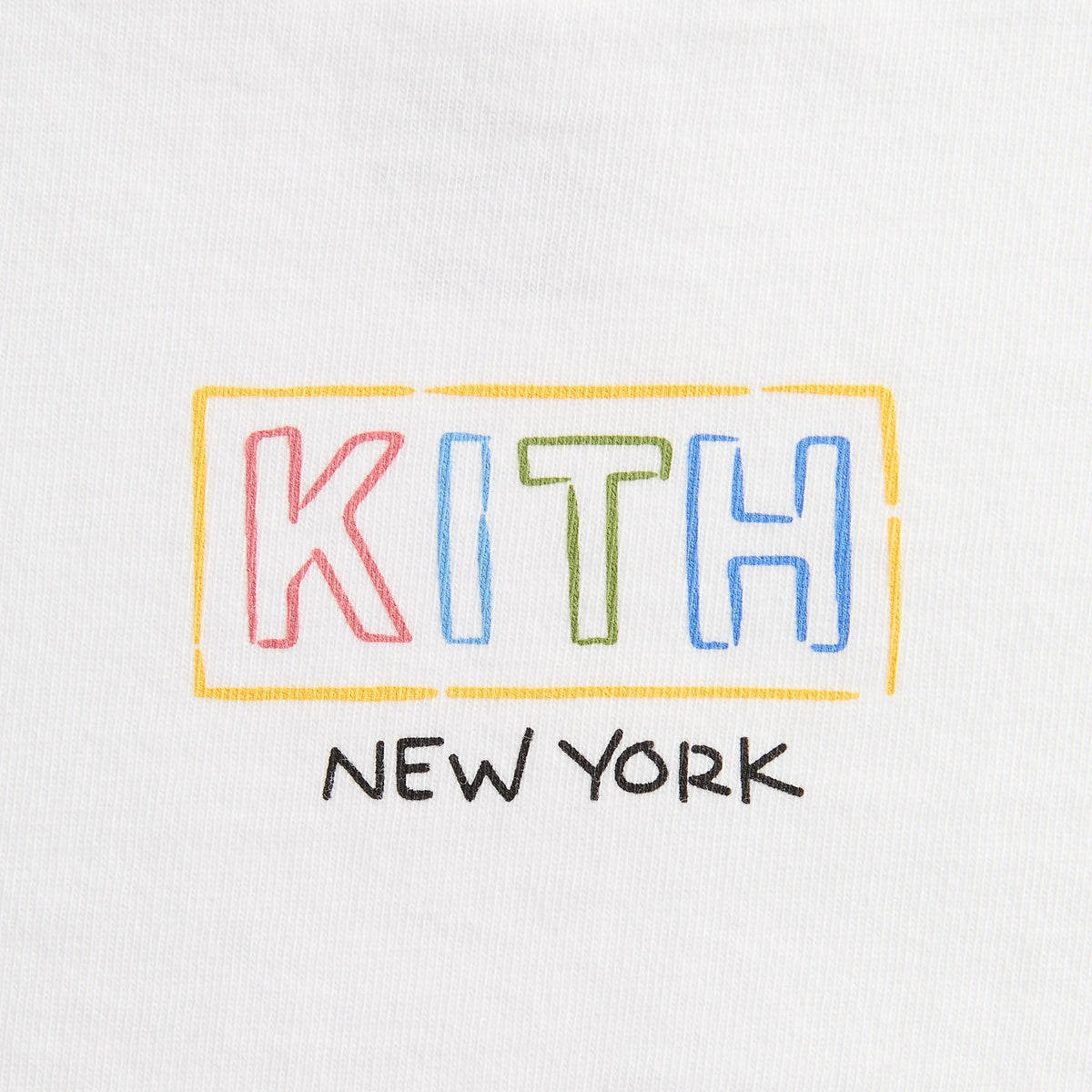 Kith Kids New York Classic Logo Tee - White | Kith