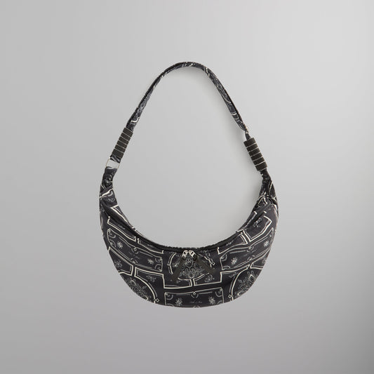Kith Paisley Hobo Crossbody - Black | Kith