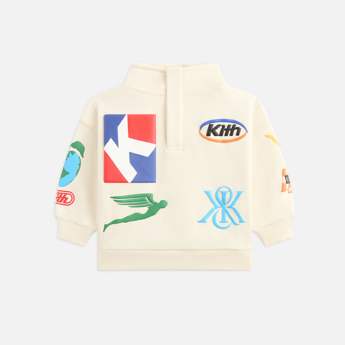 Kith Baby Logo Nelson Rugby - Sandrift | Kith