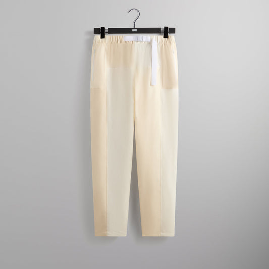 Kith Color-Blocked Belted Callum Pant - Whisper | Kith