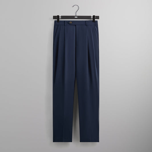 &Kin Kylan Pleater Trouser - Nocturnal | Kith