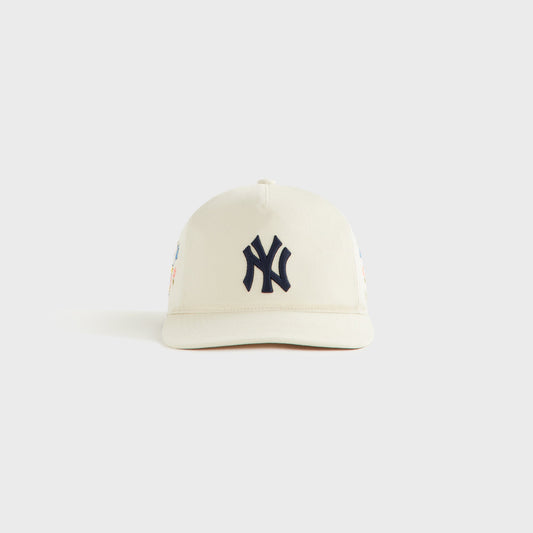 Kith Kids for the New York Yankees Floral Hitch Snapback - Sandrift | Kith