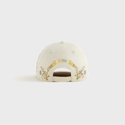 Kith Kids for the New York Yankees Floral Hitch Snapback - Sandrift | Kith