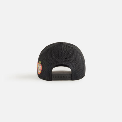 Kith Kids New York Classic Logo Trucker Cap - Black | Kith